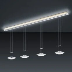 BANKAMP Strada Saturno Hängeleuchte, 4fl, 185 Cm