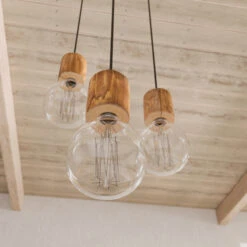 Envostar Terra Hängelampe Kiefer Hell 3fl Rondell 15 Envostar Terra Hängelampe Kiefer Hell 3fl Rondell -Philips Store 1573307 4