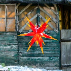 Stern Ganesha 18-zackig Für Außen In Rot-Gelb -Philips Store 2506009 1