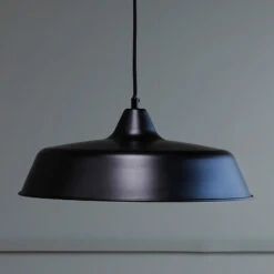 Dyberg Larsen Raw Hängelampe, Schwarz