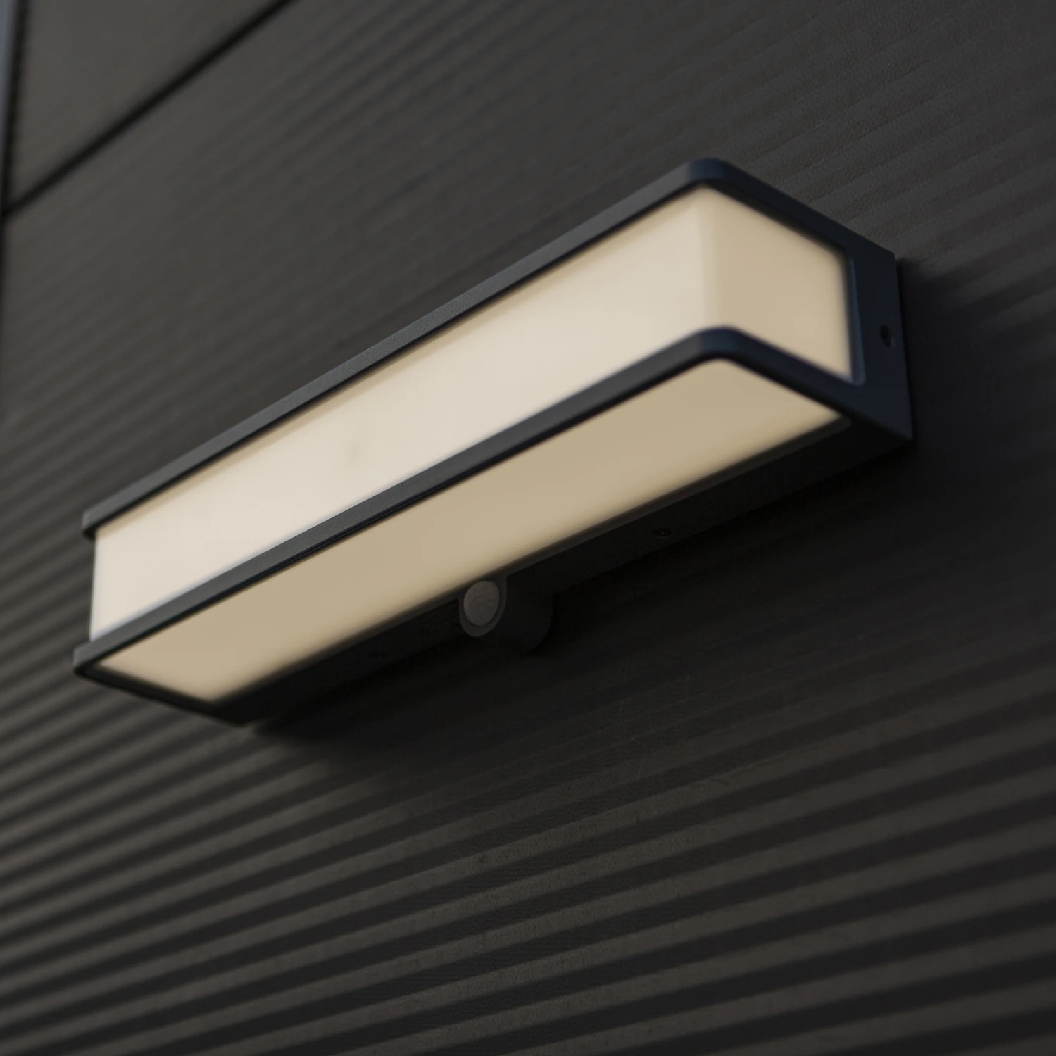 LED-Solarwandleuchte Doblo Mit Sensor, Breite 35cm 6 LED-Solarwandleuchte Doblo Mit Sensor, Breite 35cm – Bild 4