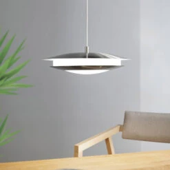 EGLO Connect Moneva-C LED-Hängelampe Nickel Ø 40,5 12 EGLO Connect Moneva-C LED-Hängelampe Nickel Ø 40,5 -Philips Store 3032503 2