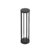 FLOS In Vitro Bollard 2, 2.700 K, 60 Cm, Schwarz