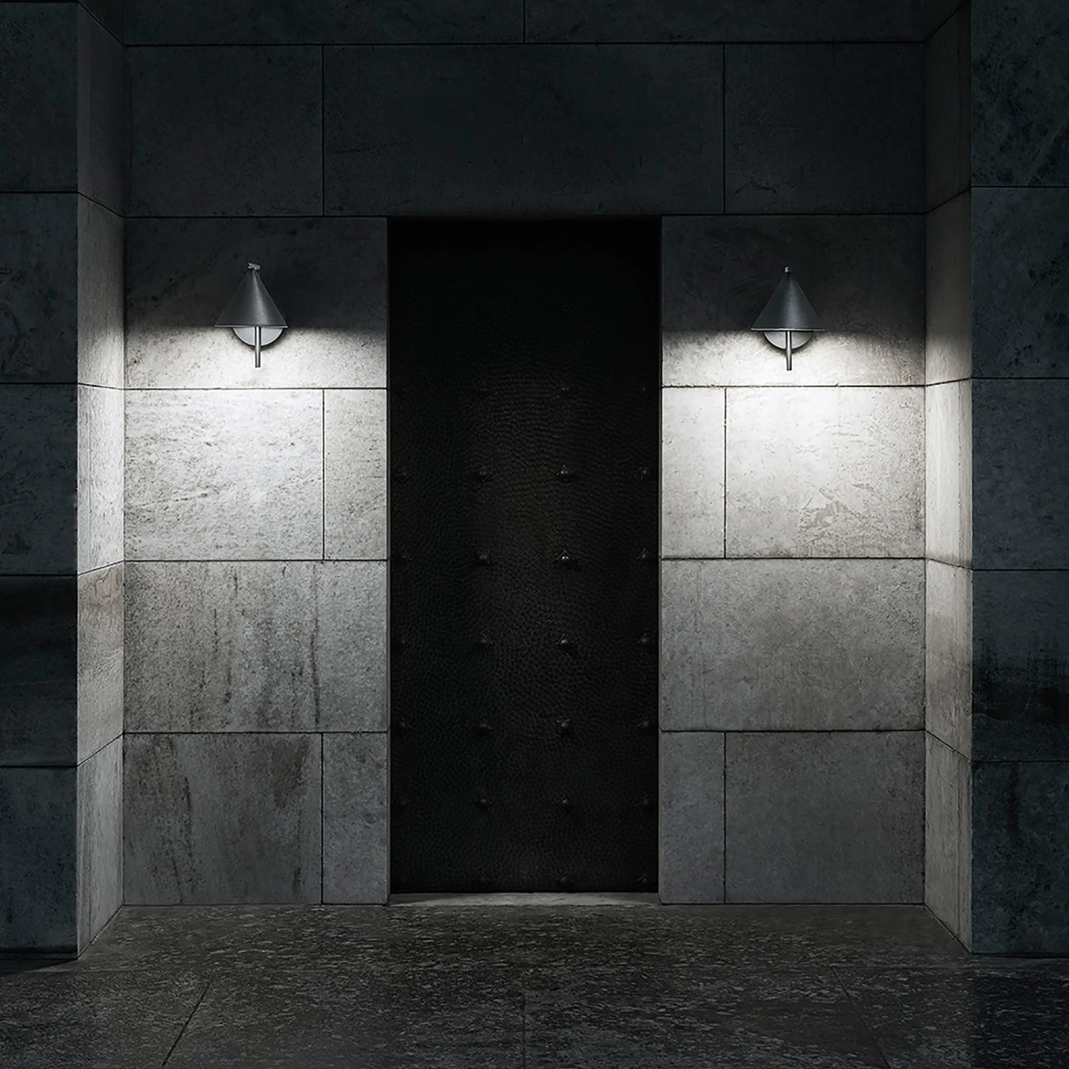 FLOS Captain Flint Außenwandlampe 2.700K Schwarz 5 FLOS Captain Flint Außenwandlampe 2.700K Schwarz – Bild 3