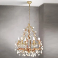 Anmutiger Kronleuchter FOGGIA Bleikristall -Philips Store 3532032 1