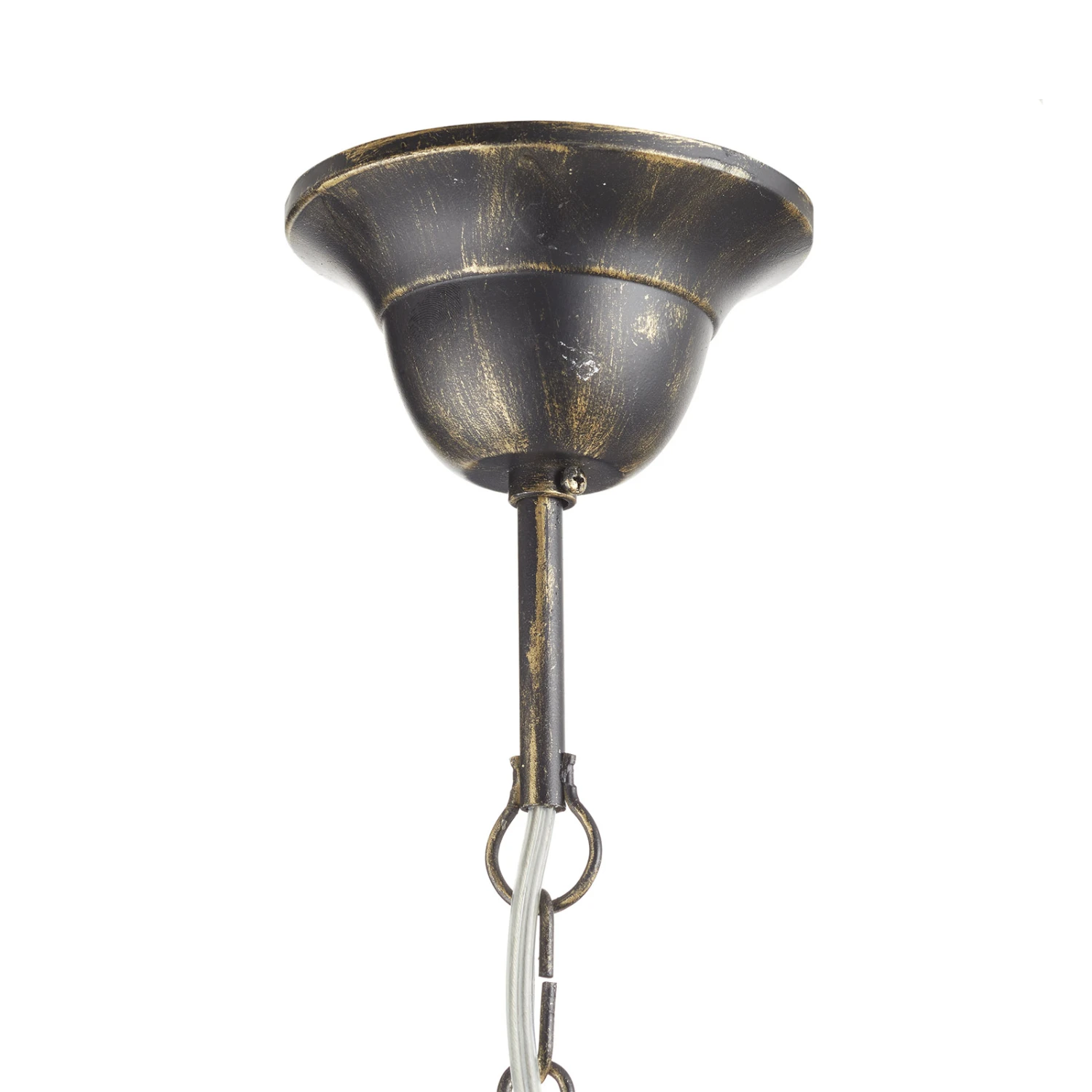 Kronleuchter 007/5 L, Fünfflammig, Schwarz-gold 9 Kronleuchter 007/5 L, Fünfflammig, Schwarz-gold – Bild 7