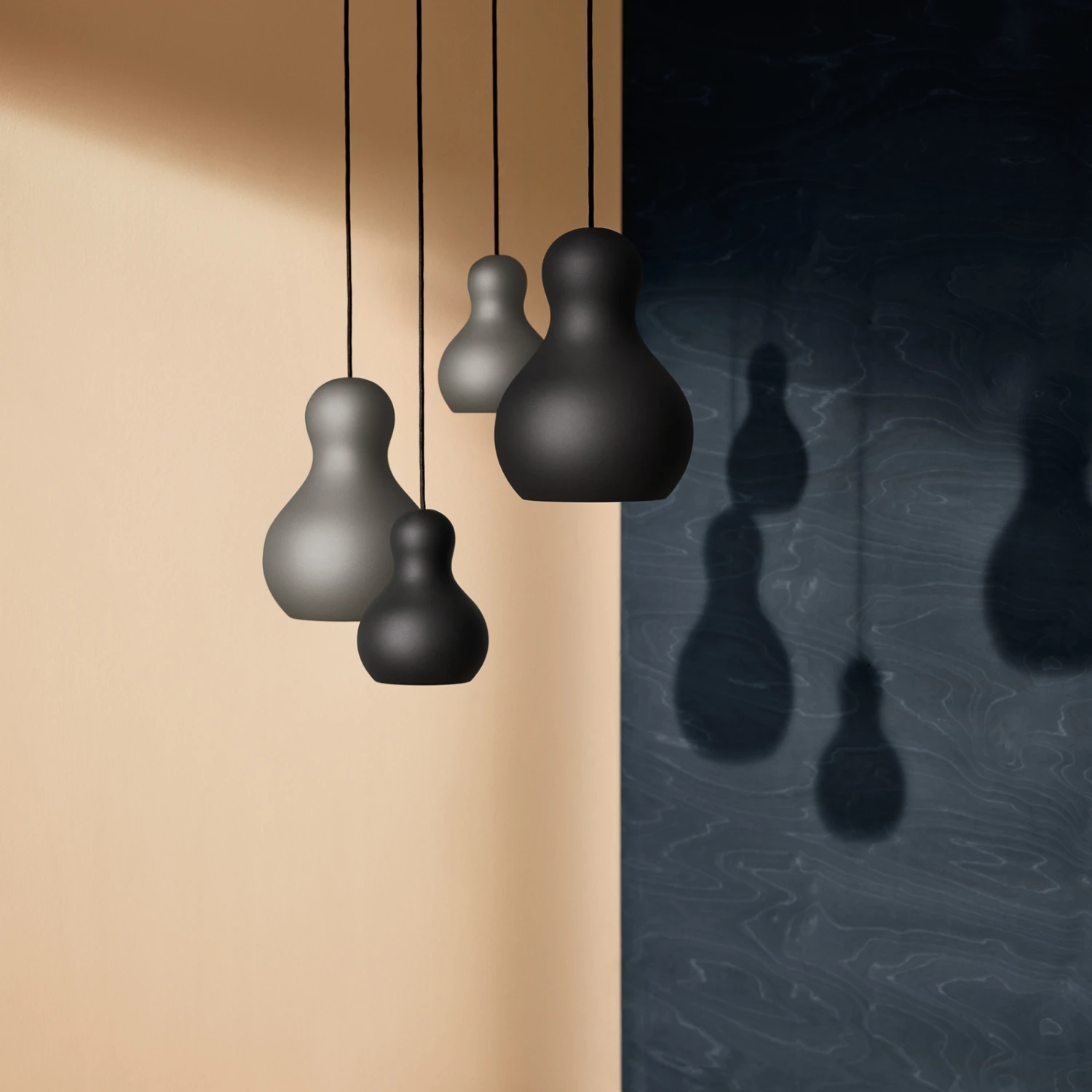 FRITZ HANSEN Calabash P2 Hängeleuchte Schwarz Matt 6 FRITZ HANSEN Calabash P2 Hängeleuchte Schwarz Matt – Bild 4