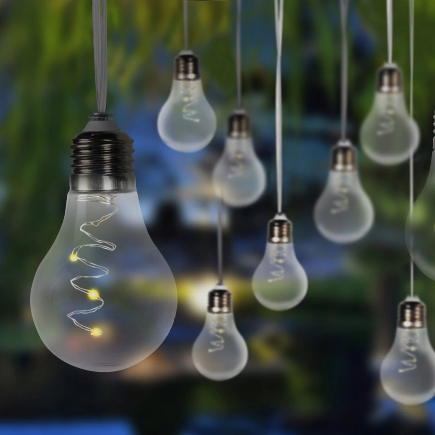 Globo LED-Solar-Lichterkette 33708-10 In Silber Metallic 7 Globo LED-Solar-Lichterkette 33708-10 In Silber Metallic – Bild 5