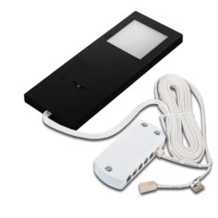 Hera Unterbaulampe LED Slim-Pad F Dimmer 3.000K Schwarz
