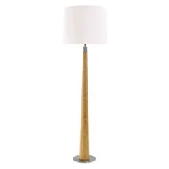 HerzBlut Conico Stehleuchte, Weiß, Eiche Geölt 7 HerzBlut Conico Stehleuchte, Weiß, Eiche Geölt -Philips Store 4543081 2