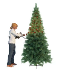 LED-Lichterkette 2in1, Cranberry Red, 140 LEDs -Philips Store 4544032 2