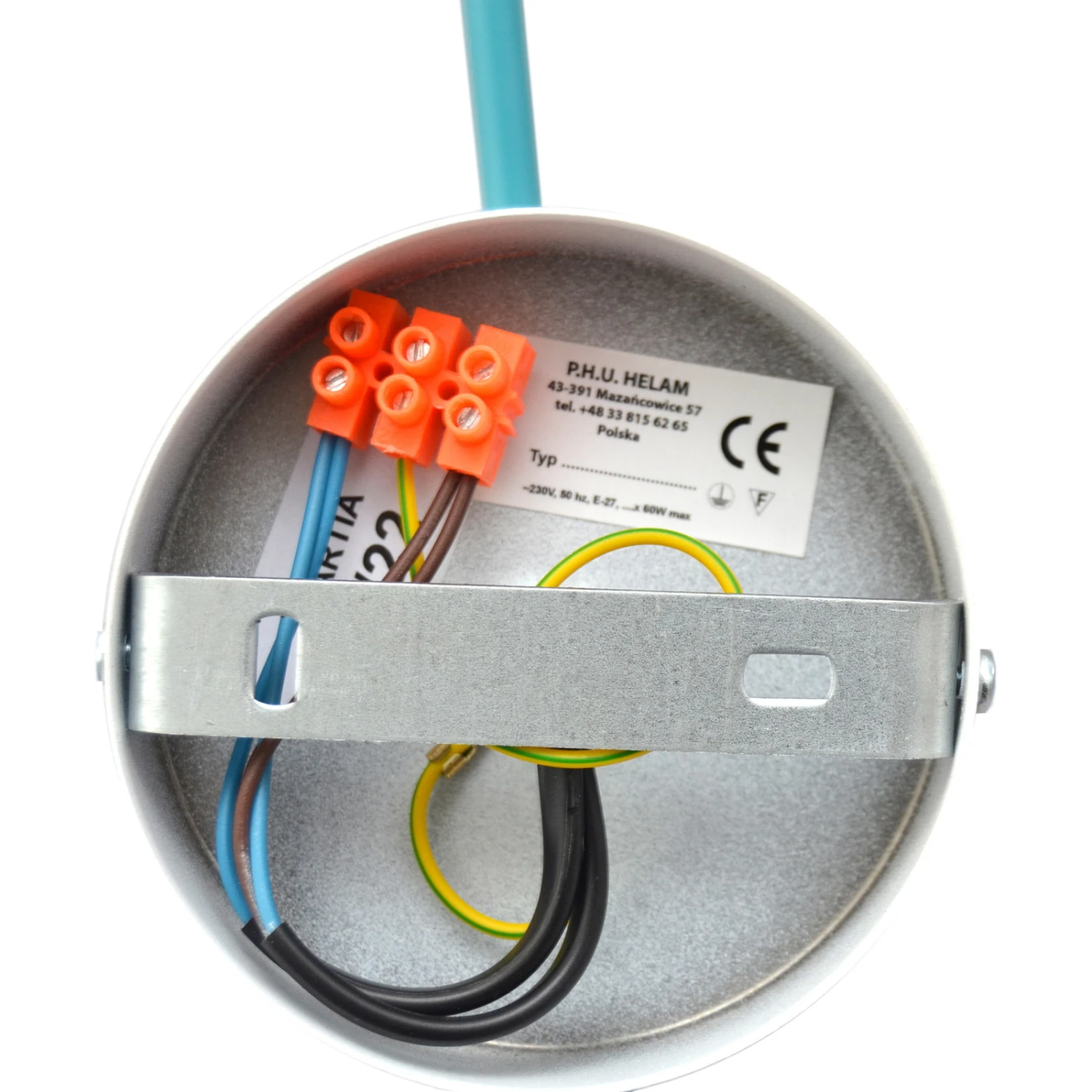 Deckenleuchte Cambridge, 2-flammig, Türkis 8 Deckenleuchte Cambridge, 2-flammig, Türkis – Bild 6