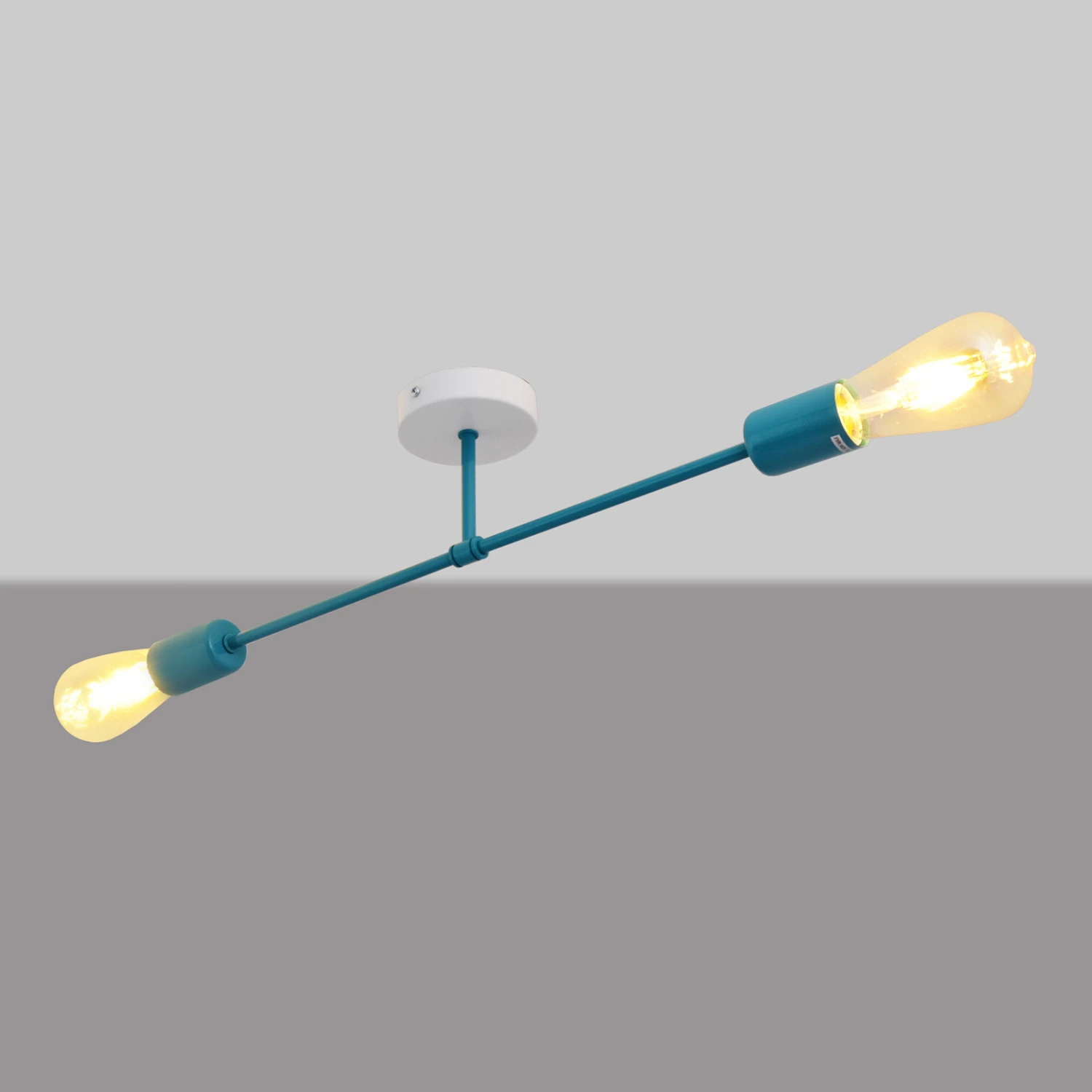 Deckenleuchte Cambridge, 2-flammig, Türkis 3 Deckenleuchte Cambridge, 2-flammig, Türkis