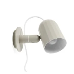 HAY Noc Wall LED-Wandlampe Mit Stecker, Weiß