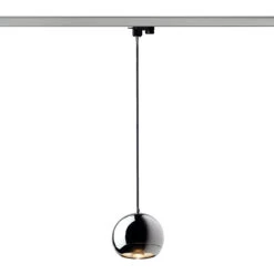 SLV Light Eye 150 Pendellampe HV-Schiene, Chrom -Philips Store 5502467 2