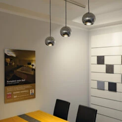 SLV Light Eye 150 Pendellampe HV-Schiene, Chrom -Philips Store 5502467 3