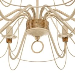 Kronleuchter FILO 8-flammig Weiß Antik -Philips Store 5505366 6