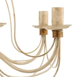 Kronleuchter FILO 8-flammig Weiß Antik -Philips Store 5505366 7