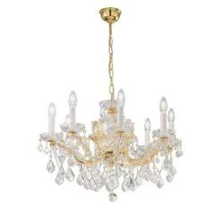 KOLARZ Maria Louise Lüster, Gold 24 Kt, 8-flammig 8 KOLARZ Maria Louise Lüster, Gold 24 Kt, 8-flammig -Philips Store 5507947 1