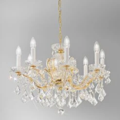 KOLARZ Maria Louise Lüster, Gold 24 Kt, 8-flammig 9 KOLARZ Maria Louise Lüster, Gold 24 Kt, 8-flammig -Philips Store 5507947 2