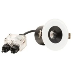 Konstsmide LED-Einbauleuchte 7875 Decke Außenbereich, Weiß -Philips Store 5522654 3