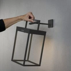 Konstsmide LED-Solarlaterne Portofino, Wand / Tisch, Schwarz 18 Konstsmide LED-Solarlaterne Portofino, Wand / Tisch, Schwarz -Philips Store 5522688 7