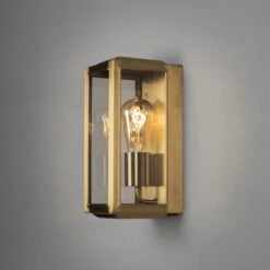 Konstsmide Außenwandlampe Carpi, Messing, Breite 12,5cm -Philips Store 5522704 2