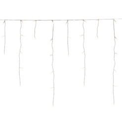 LED-Lichtervorhang Eisregen Warmweiß Weiß 5m -Philips Store 5524041 4