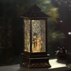 Schneemann-Laterne LED Wassergefüllt Batteriebetr. -Philips Store 5524572 4