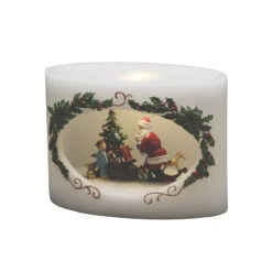 Echtwachskerze LED Weihnachtsmann Mit Kind 7 Echtwachskerze LED Weihnachtsmann Mit Kind -Philips Store 5524835 2