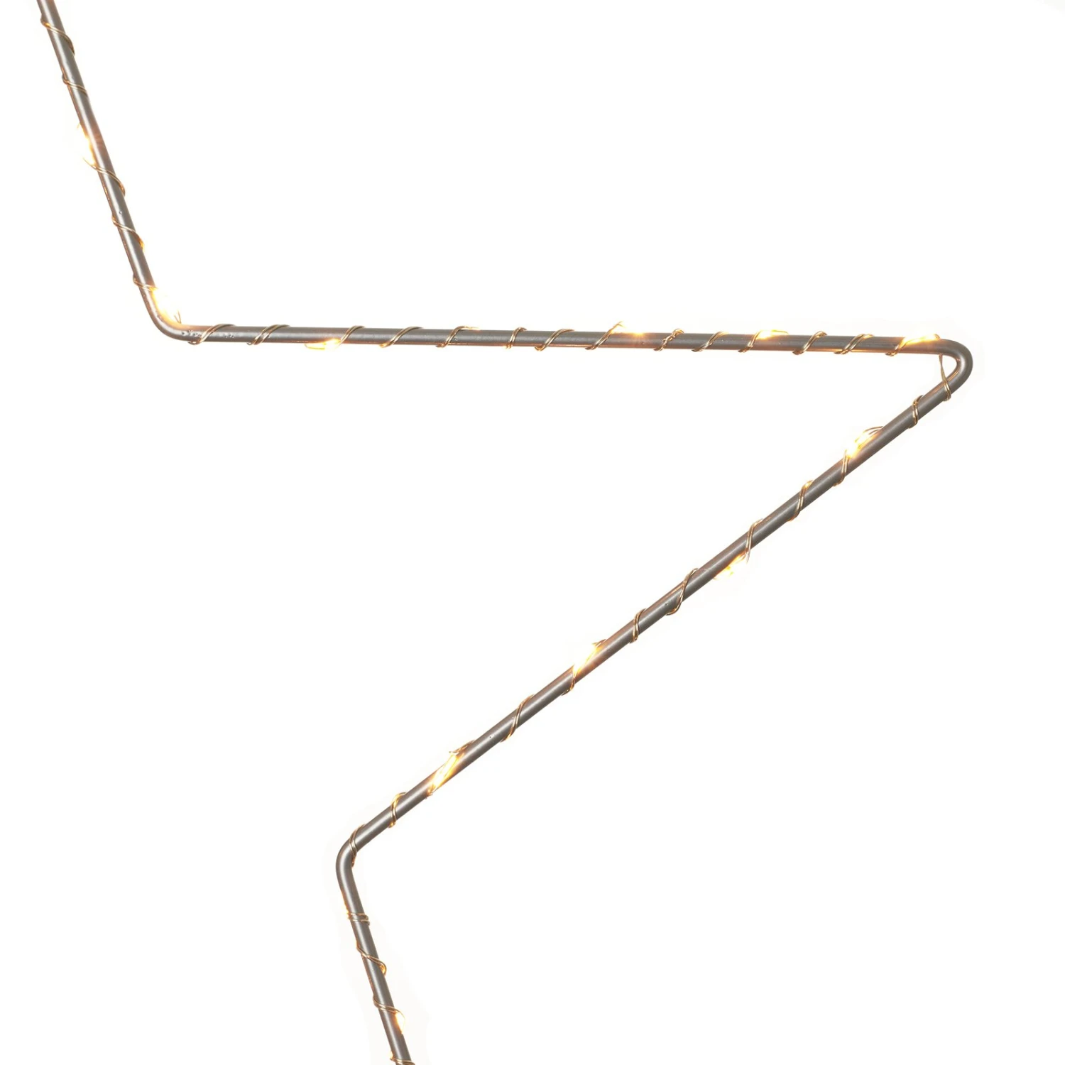 LED-Metallstern Mit Timer, Silber 6 LED-Metallstern Mit Timer, Silber – Bild 4