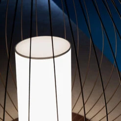 Karman Cell - Käfig-Bodenleuchte, Bronze, Ø55cm -Philips Store 5542150 4