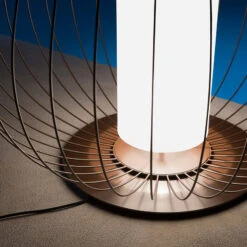 Karman Cell - Käfig-Bodenleuchte, Bronze, Ø55cm -Philips Store 5542150 5