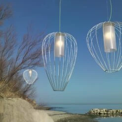 Karman Cell - Käfig-Hängeleuchte, Ø55cm, Weiß 5 Karman Cell - Käfig-Hängeleuchte, Ø55cm, Weiß -Philips Store 5542155 1