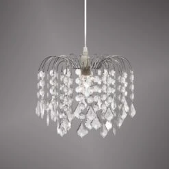 Jelly - Eine Hängeleuchte Mit Klarem Behang