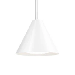 Louis Poulsen Keglen LED-Hängelampe 17,5cm Weiß