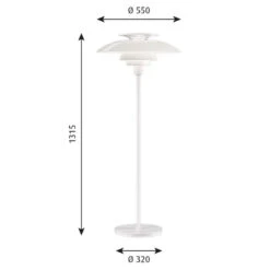 Louis Poulsen PH 80 Stehlampe Dimmer Weiß 9 Louis Poulsen PH 80 Stehlampe Dimmer Weiß -Philips Store 6090477 3