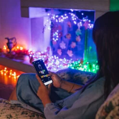 Lichterkette Twinkly RGB, Schwarz, 100-flammig 8m 15 Lichterkette Twinkly RGB, Schwarz, 100-flammig 8m -Philips Store 6102027 4