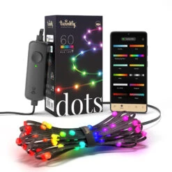 Twinkly Dots LED-Kette RGB, Schwarz, IP20, 3m 15 Twinkly Dots LED-Kette RGB, Schwarz, IP20, 3m -Philips Store 6102049 4