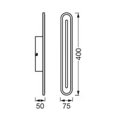 LEDVANCE SMART+ WiFi Orbis Bath Wall 40 Cm Schwarz 9 LEDVANCE SMART+ WiFi Orbis Bath Wall 40 Cm Schwarz -Philips Store 6106575 3
