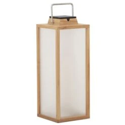 LED-Solarlaterne Tradition Aus Teakholz Höhe 65 Cm -Philips Store 6112020 2