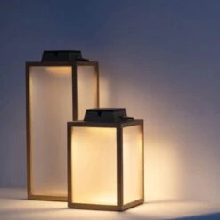 LED-Solarlaterne Tradition Aus Teakholz Höhe 65 Cm -Philips Store 6112020 4