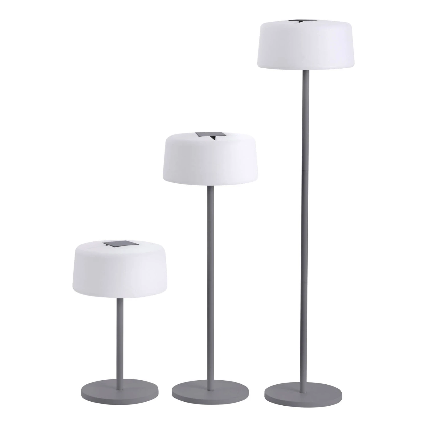 Solar-Stehleuchte Bump, 3 Höhen, Sensor, Anthrazit 7 Solar-Stehleuchte Bump, 3 Höhen, Sensor, Anthrazit – Bild 5