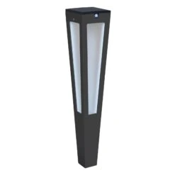 LED-Solarfackel Tinka Mit Sensor, 62 Cm, Grau