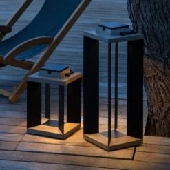 Solarlaterne Teckalu, Duratek/Alu Schwarz, 45,5cm -Philips Store 6112037 2