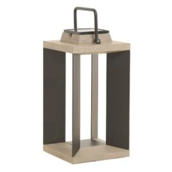 Solarlaterne Teckalu, Duratek/Alu Schwarz, 45,5cm -Philips Store 6112037 4