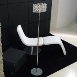 BACCARAT Edle Kristall- Stehleuchte, Transparent -Philips Store 6504057 2