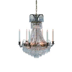 Markslöjd Prächtiger Kerzen-Kronleuchter Läckö 54 Cm -Philips Store 6505264 1