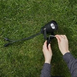 Markslöjd Garden 24 LED-Spotlight, Schwarz, 6 Watt -Philips Store 6506376 6