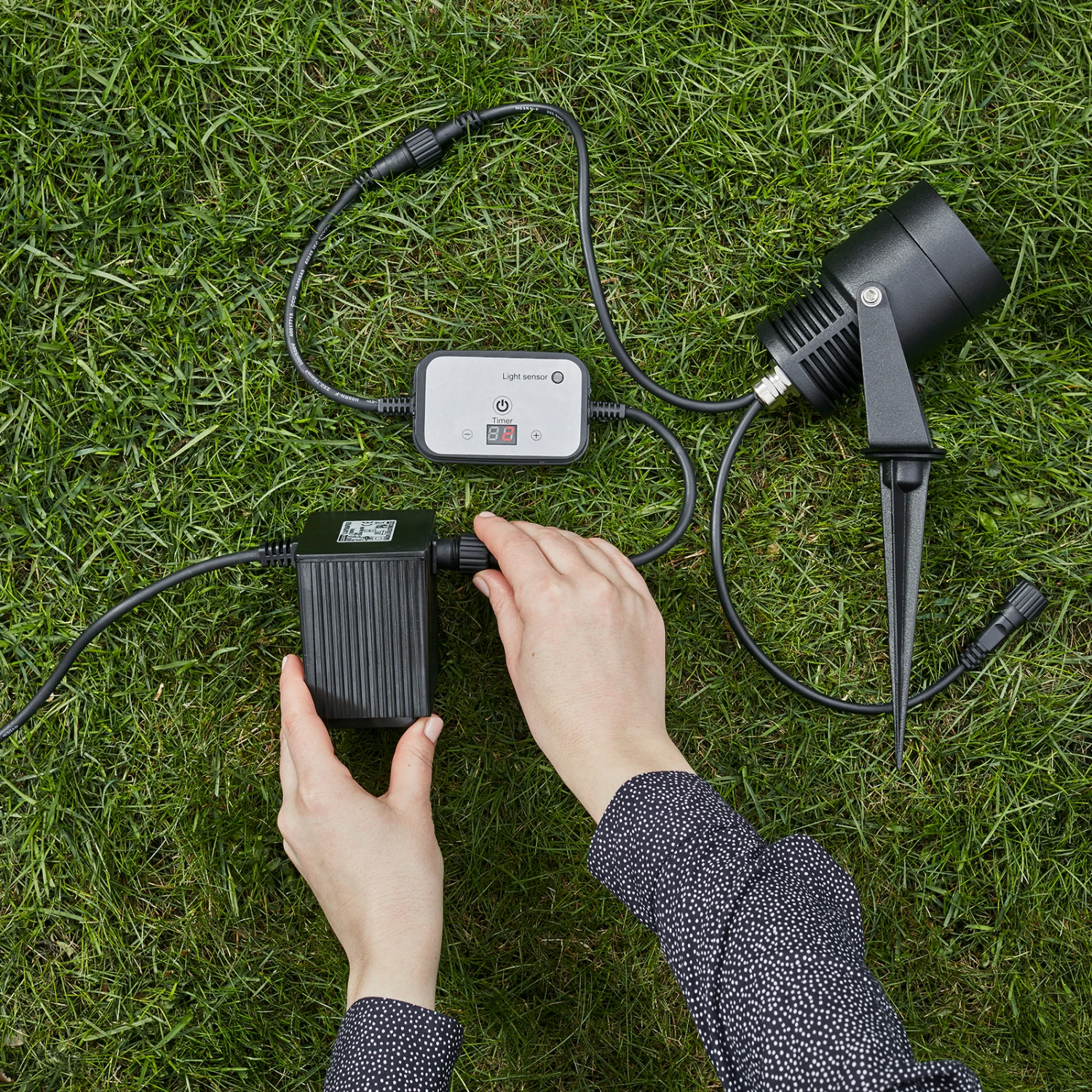 Markslöjd Garden 24 LED-Spotlight, Schwarz, 9 Watt 8 Markslöjd Garden 24 LED-Spotlight, Schwarz, 9 Watt – Bild 6